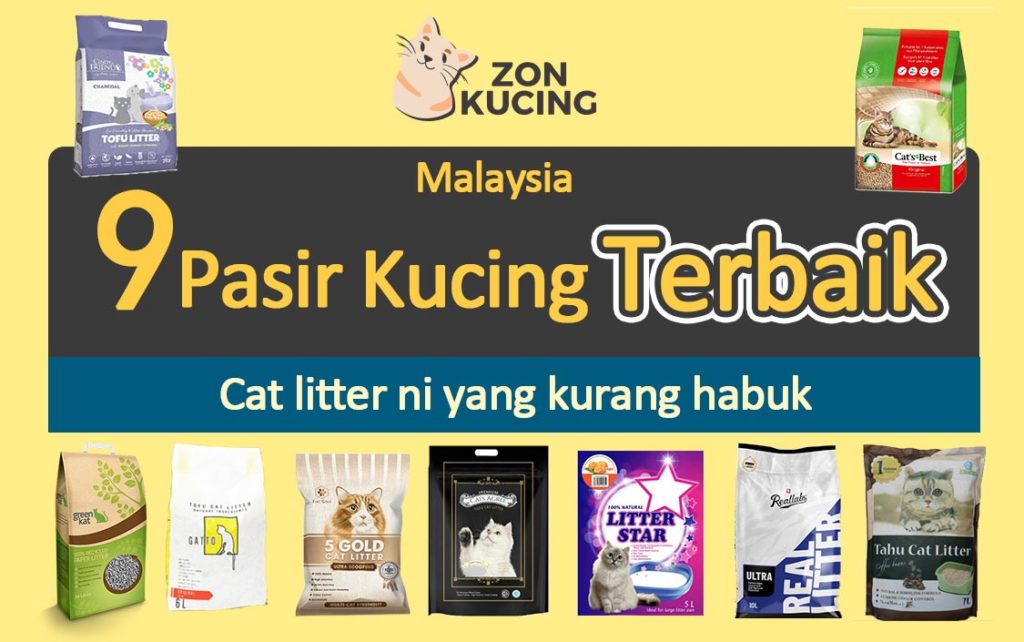 Pasir Kucing Terbaik di malaysia