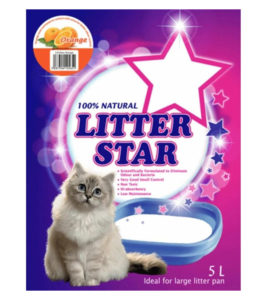 little star cyrstal cat litter